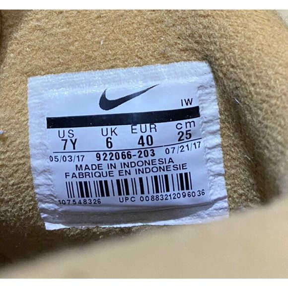 Nike Air Force 1 High 'Flax' Wheat Brown 922066-203 Size 7Y Womens 8.5 - Picture 7 of 7